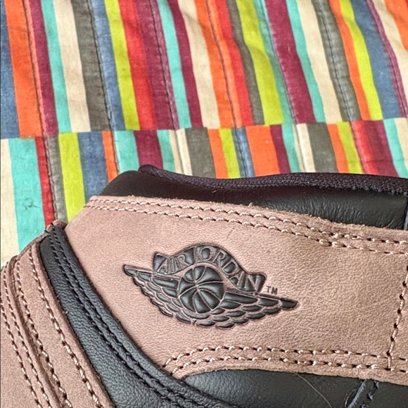 Nike Men's Black and Brown Nike Air High Palomino Mocha Brown Size 6Y New - Picture 12 of 14